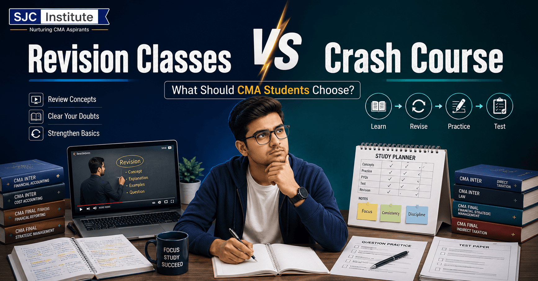 Revision Classes vs Crash Course: What Should CMA Students Choose?
